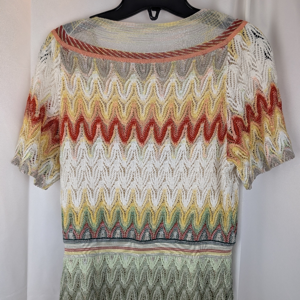 Missoni Knit Dress Size 10(46) In EUC - Picture 10 of 16
